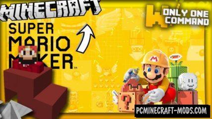 Super Mario Maker Command Block - Minecraft 1.9.4, 1.8.9