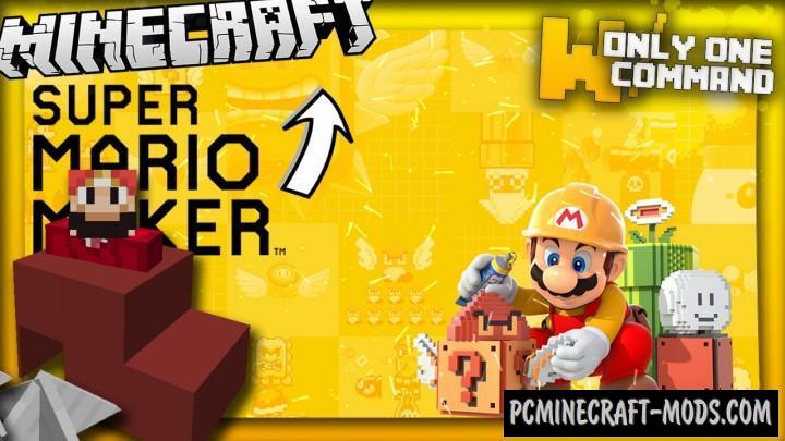 Super Mario Maker Command Block - Minecraft 1.9.4, 1.8.9