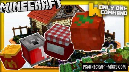 More Food Command Block For Minecraft 1.9.4, 1.8.9