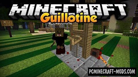 Guillotine Command Block For Minecraft 1.9.4