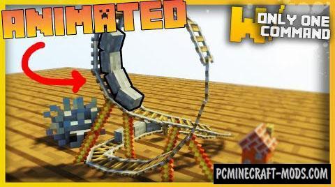 Micro Rollercoaster Command Block For Minecraft 1.10.2