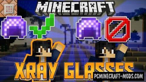 Xray Glasses Command Block Wallhack For Minecraft 1 10 2 Pc Java Mods