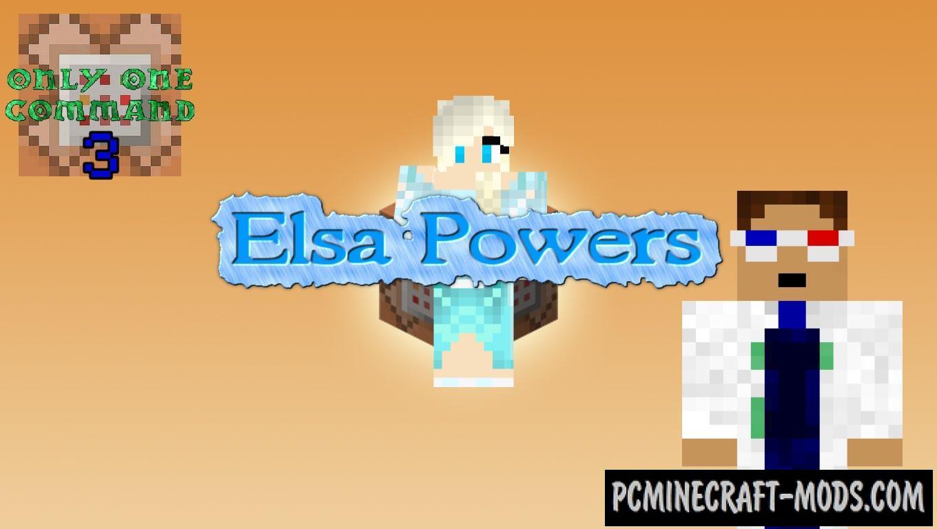 Elsa Powers Command Block For Minecraft 1.10.2, 1.10