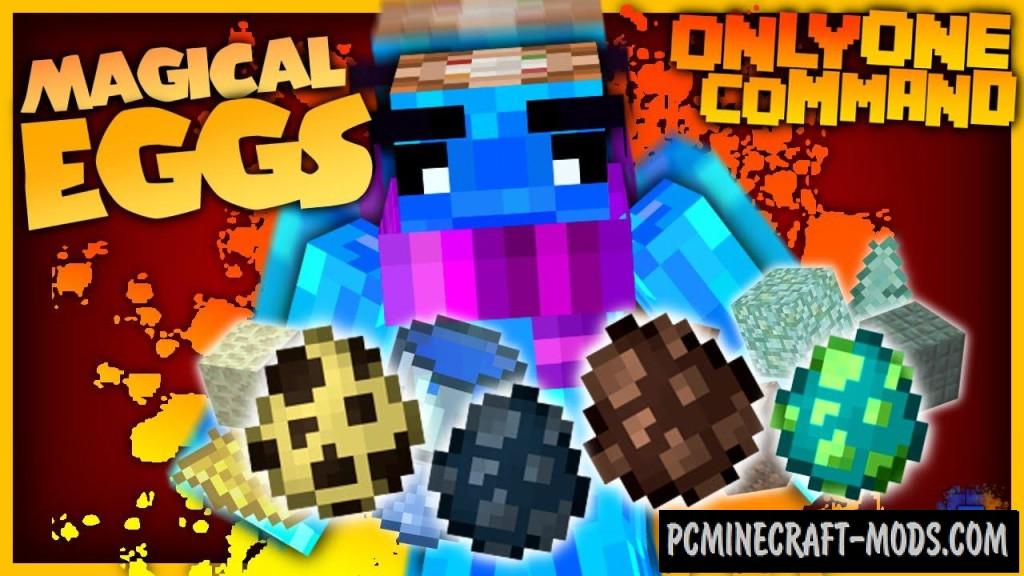 Magical Eggs Command Block For Minecraft 1.8.9, 1.8 | PC Java Mods
