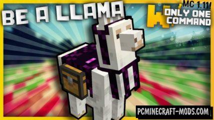 Be a Llama Command Block For Minecraft 1.10.2