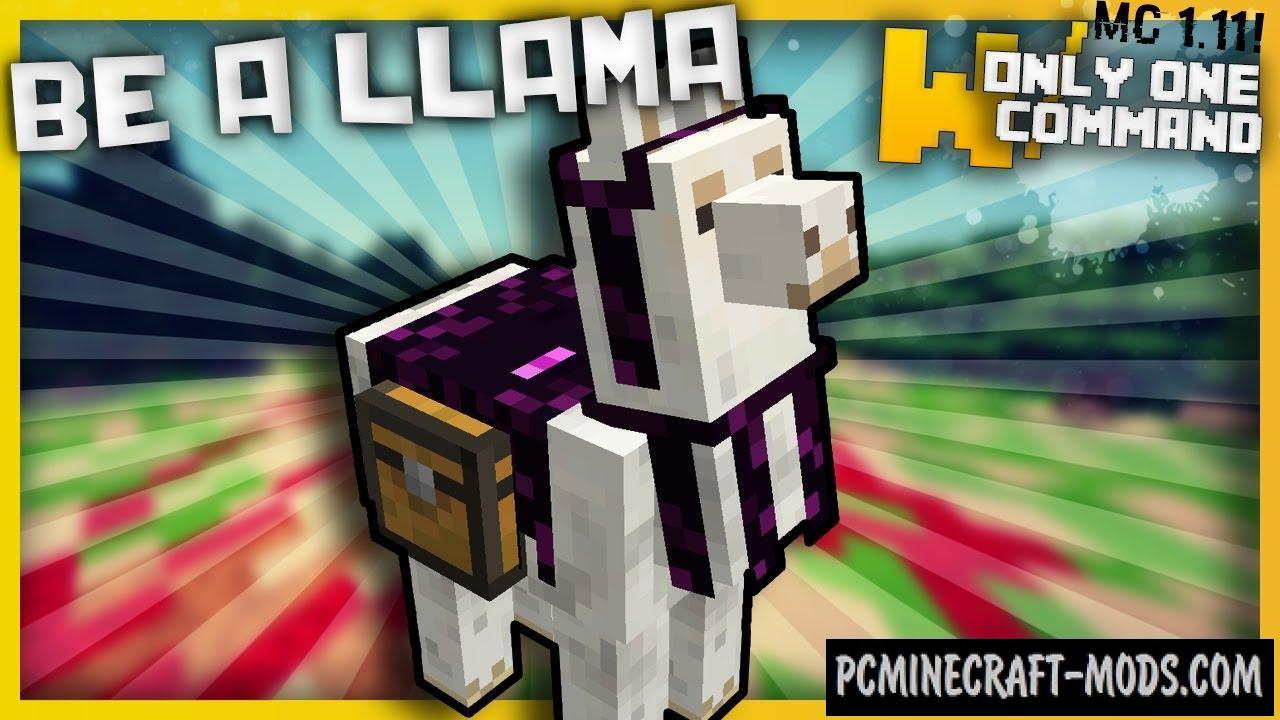 Be a Llama Command Block For Minecraft 1.10.2