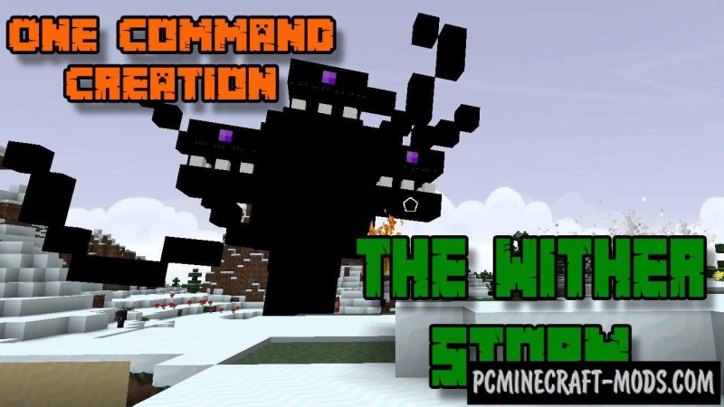 Wither Storm boss battle Command Block For Minecraft 1.9 