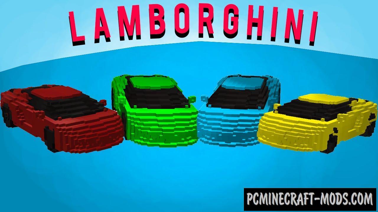 Lamborghini Command Block For Minecraft 1.8.9