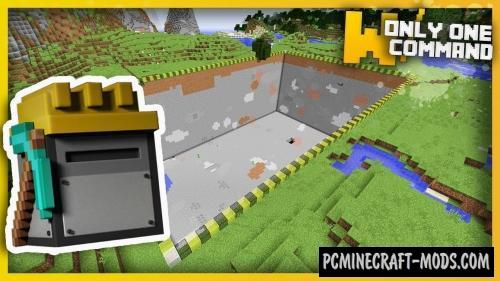 Customizable Quarry Command Block For Minecraft 1 11 2 Pc Java Mods