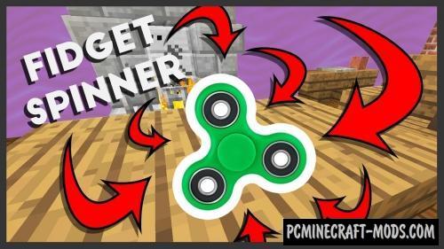 Fidget Spinner Command Block For Minecraft 1.11.2