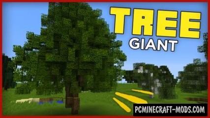 Giant Trees Command Block For Minecraft 1.11.2