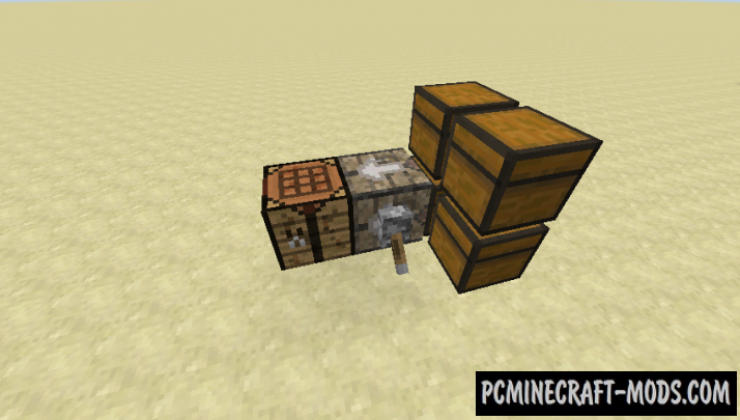 Structured Crafting - Tech Farm Mod For MC 1.19.4, 1.18.1, 1.16.5, 1.12.2