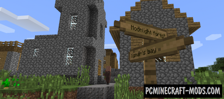 Signpost - Decorative, Info Mod For Minecraft 1.19.2, 1.18.2, 1.17.1, 1.16.5