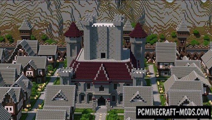 The City of Arthor - Castle Map For Minecraft
