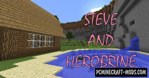 Steve And Herobrine - Adventure, PvE Map Minecraft
