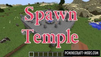 Spawn Temple - Survival Tweak Mod For Minecraft 1.12.2