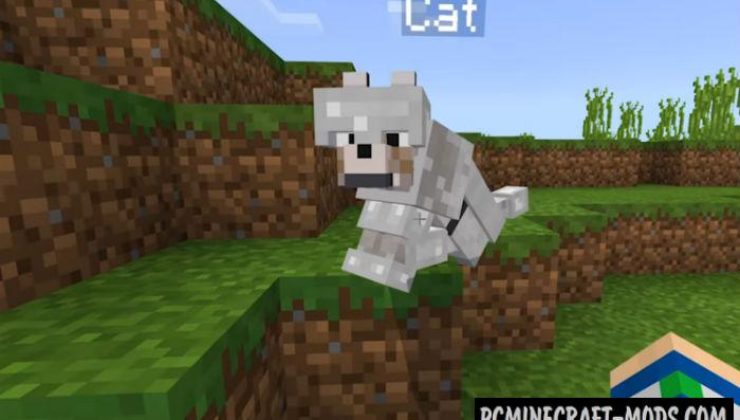 Armored Wolf Mod For Minecraft PE 1.9.0, 1.8.0, 1.7.0