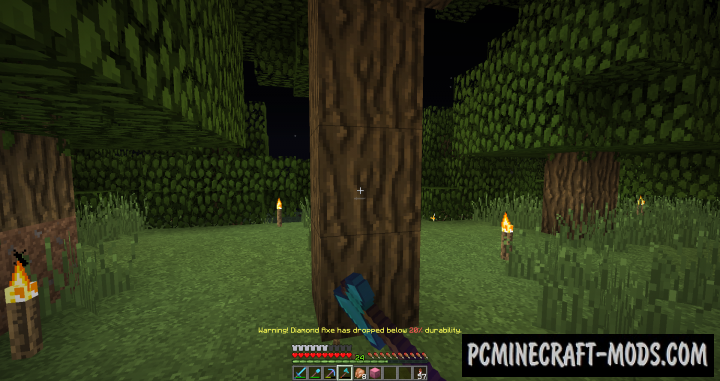 Durability Notifier - HUD Mod For Minecraft 1.20.4, 1.19.4, 1.18.2, 1.12.2