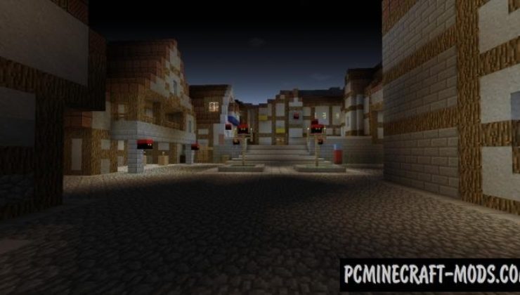 Traverse Town - Adventure, City Map For Minecraft