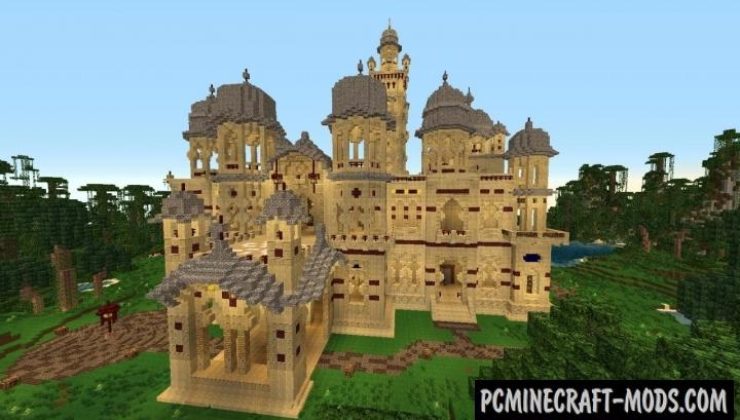 Laxmi Vilas Palace - Castle Map For Minecraft