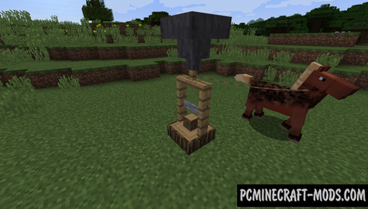 Horse Power Mod For Minecraft 1.12.2, 1.11.2
