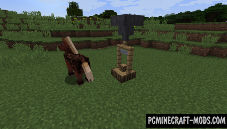 Horse Power Mod For Minecraft 1.12.2, 1.11.2