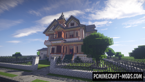 Victorian House Map For Minecraft