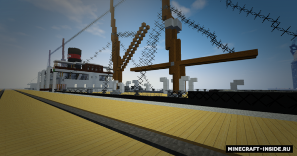 HMHS Britannic at Southampton Map For Minecraft 1.14, 1.13 