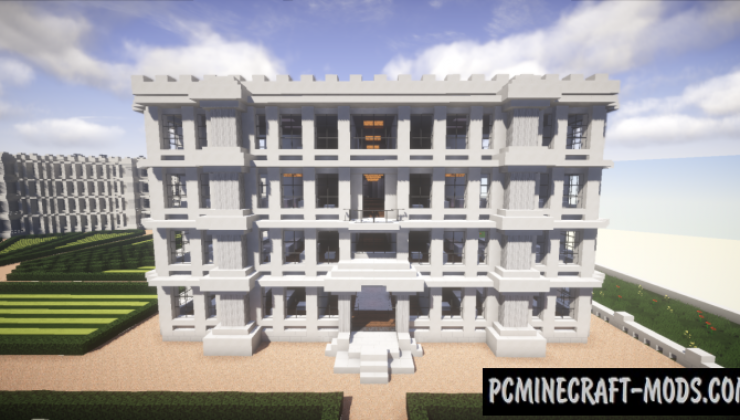 University - City Building Map For Minecraft