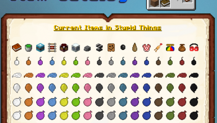 Stupid Things - Items Mod For Minecraft 1.12.2, 1.11.2, 1.10.2