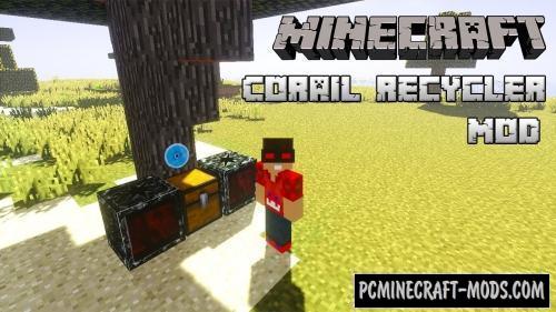 Corail Recycler - New Block Mod For Minecraft 1.20.4, 1.19.4, 1.16.5, 1.12.2