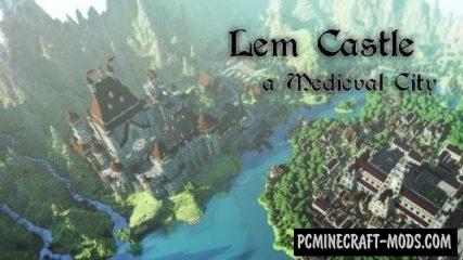 LEM Castle - City Map For Minecraft