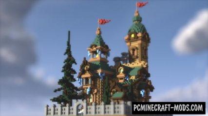 Russian KGB Mansion Map For Minecraft