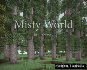 Misty World - Realistic Dimension Mod For Minecraft 1.12.2