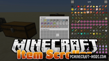 Item Scroller - Inv Tweak Mod For Minecraft 1.20.4, 1.19.4, 1.18, 1.16.5