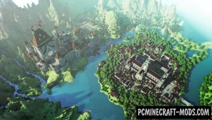LEM Castle - City Map For Minecraft