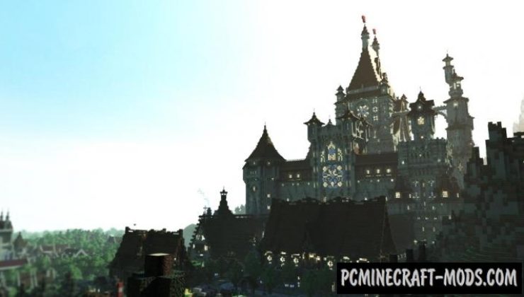 LEM Castle - City Map For Minecraft