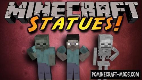 Statues - Furniture Mod For Minecraft 1.20.4, 1.19.4, 1.19.3, 1.18