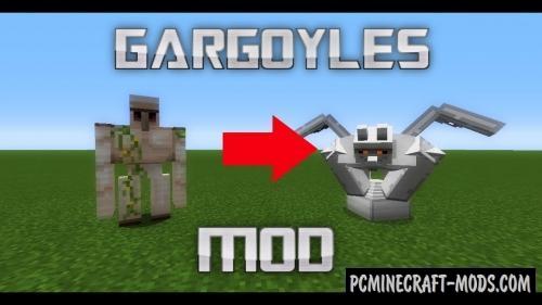 Gargoyles - New Monster Mod For Minecraft 1.12.2