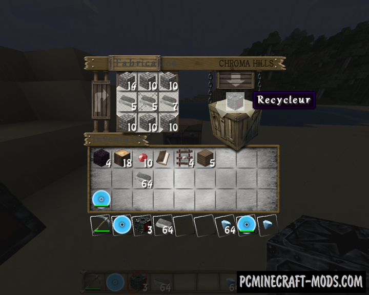 Corail Recycler Mod For Minecraft 1.12.2, 1.11.2, 1.10.2 