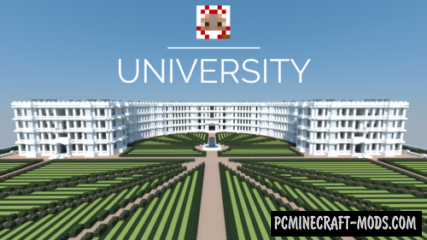 University - City Building Map For Minecraft