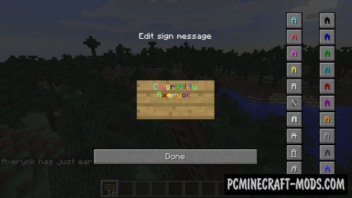 Colorutility Gui Mod For Minecraft 1 17 1 1 16 5 1 12 2 Pc Java Mods