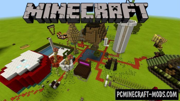 Vanilla Craft Minecraft PE Bedrock Edition Map 1.5.0, 1.4 ...