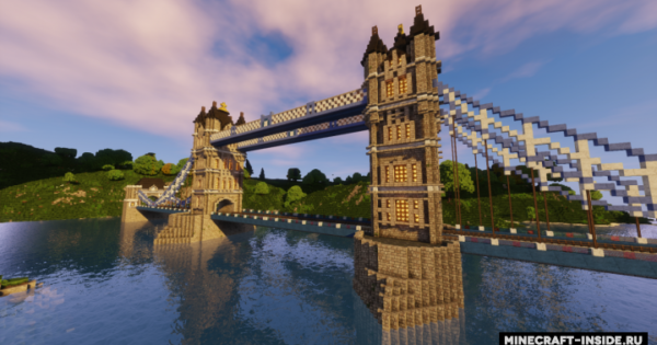 Tower Bridge Map For Minecraft 1.15, 1.14.4 | PC Java Mods