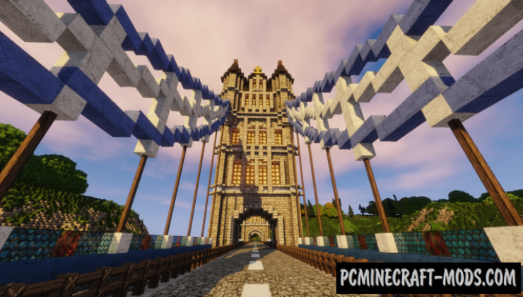 Tower Bridge Map For Minecraft 1.14, 1.13.2  PC Java Mods 