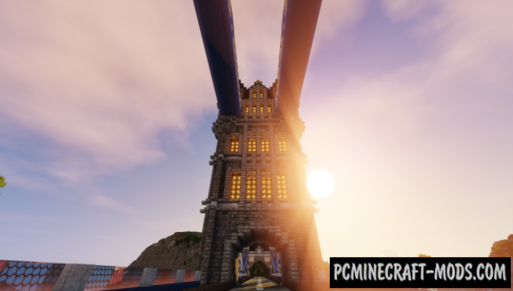 Tower Bridge - 3D Art, Building Map For Minecraft