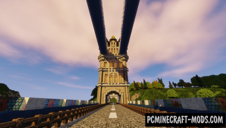 Tower Bridge - 3D Art, Building Map For Minecraft