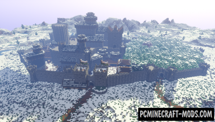 Winterfell Map For Minecraft 1.14, 1.13.2  PC Java Mods 