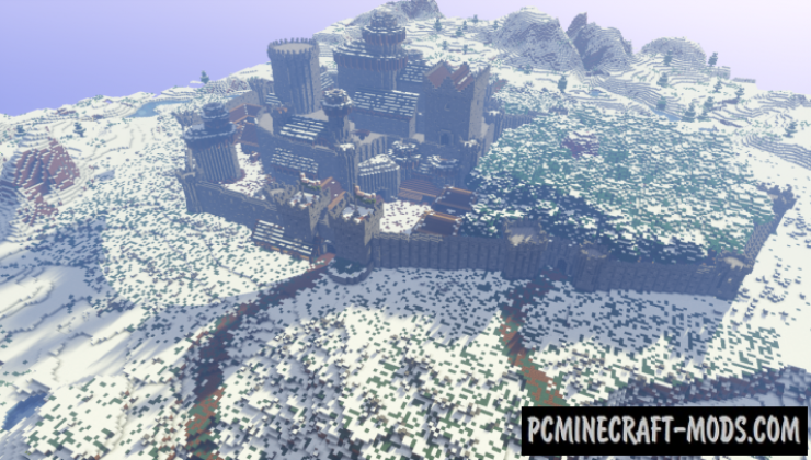Winterfell Map For Minecraft 1.14.3, 1.14.2  PC Java Mods