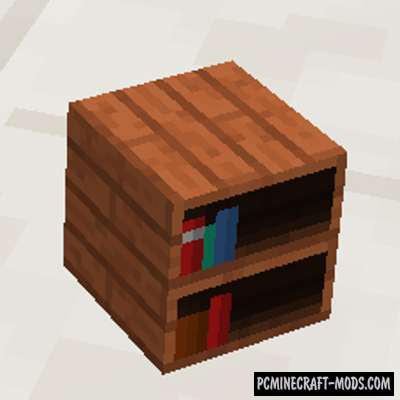 Giacomo's Bookshelf - Tool Mod For Minecraft 1.12.2, 1.11.2